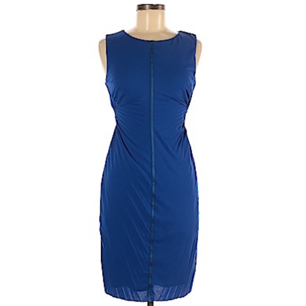 Worn OnceHalston Heritage Dress Sleeveless in Royal Blue Size 6